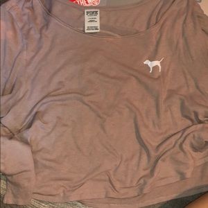 Crop top Victoria secret pink shirt